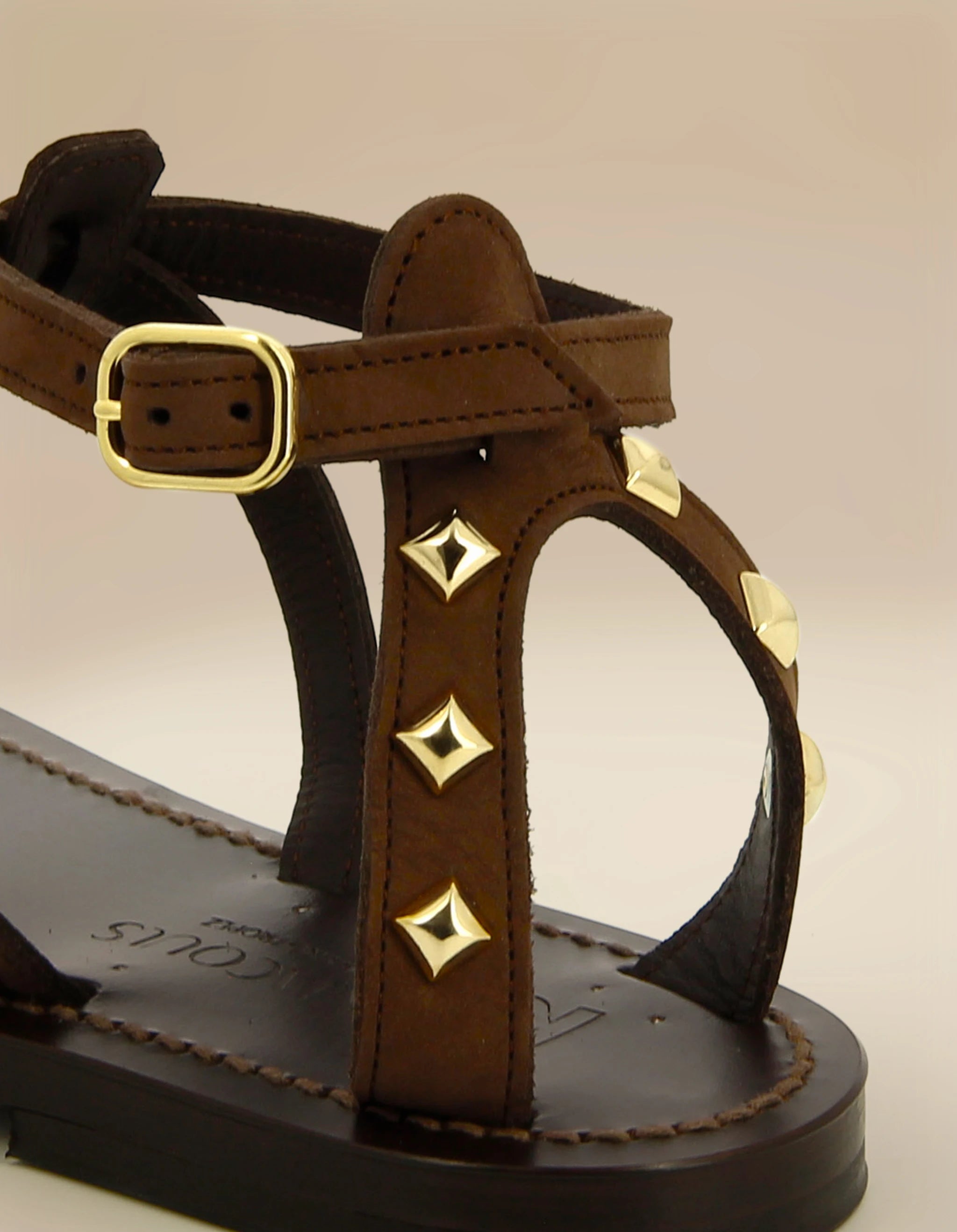 Buffonpyr Moka - Cuir Nubuck Ebony