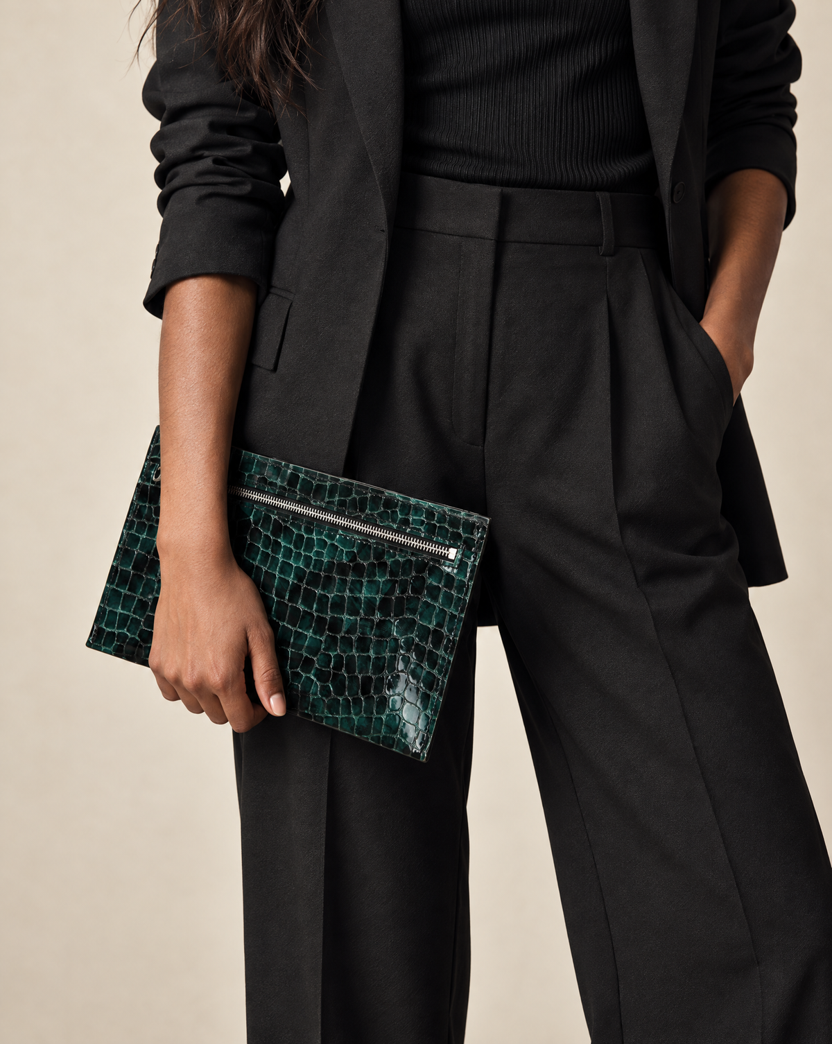Pochette Tanagra - Cuir Jena Brindisi